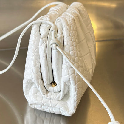 Mini Pochette 22cm Veau Plâtre