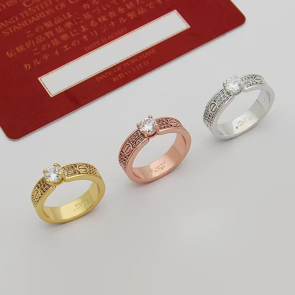 [Shinejoy]Starry Sky Diamond Ring