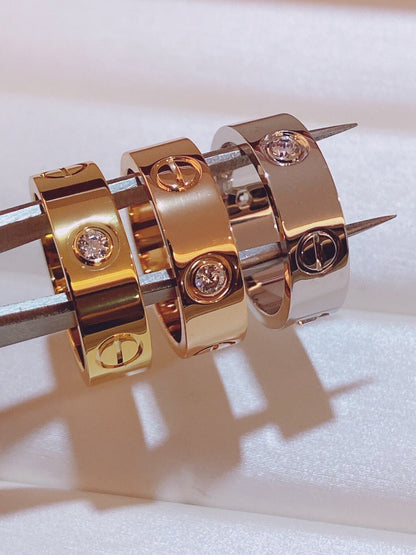 [Shinejoy]Three-Diamond Ring