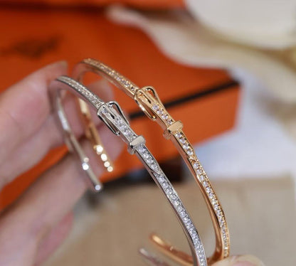 [?Shinejoy]DIAMOND-ENCRUSTED BRACELET THREE COLORS