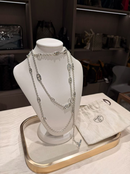 [Shinejoy]Classic Silver Sweater Chain