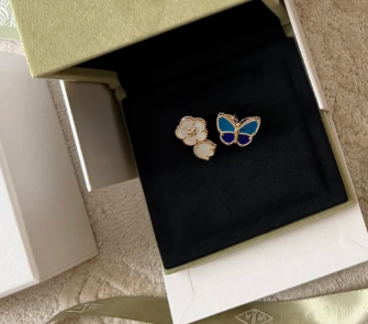 [Shinejoy]NEW TWIN BUTTERFLY LUCKY RING