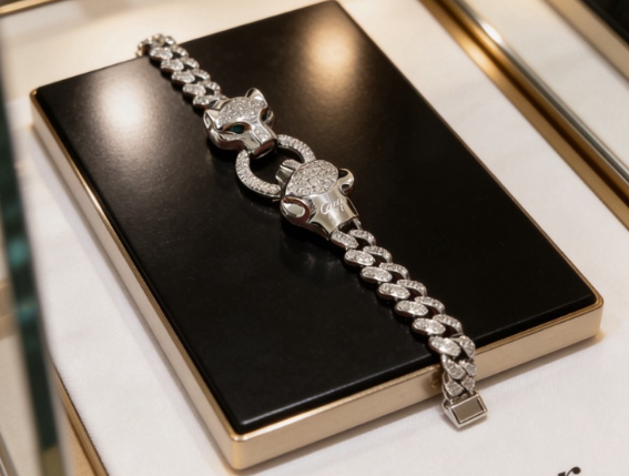 [Shinejoy] DOUBLE PANTHER BRACELET