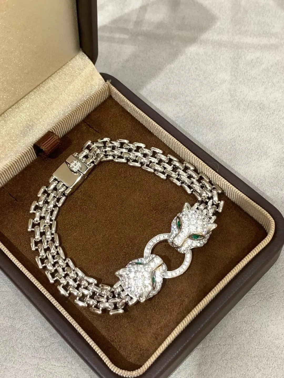 [Shinejoy] DOUBLE PANTHER BRACELET
