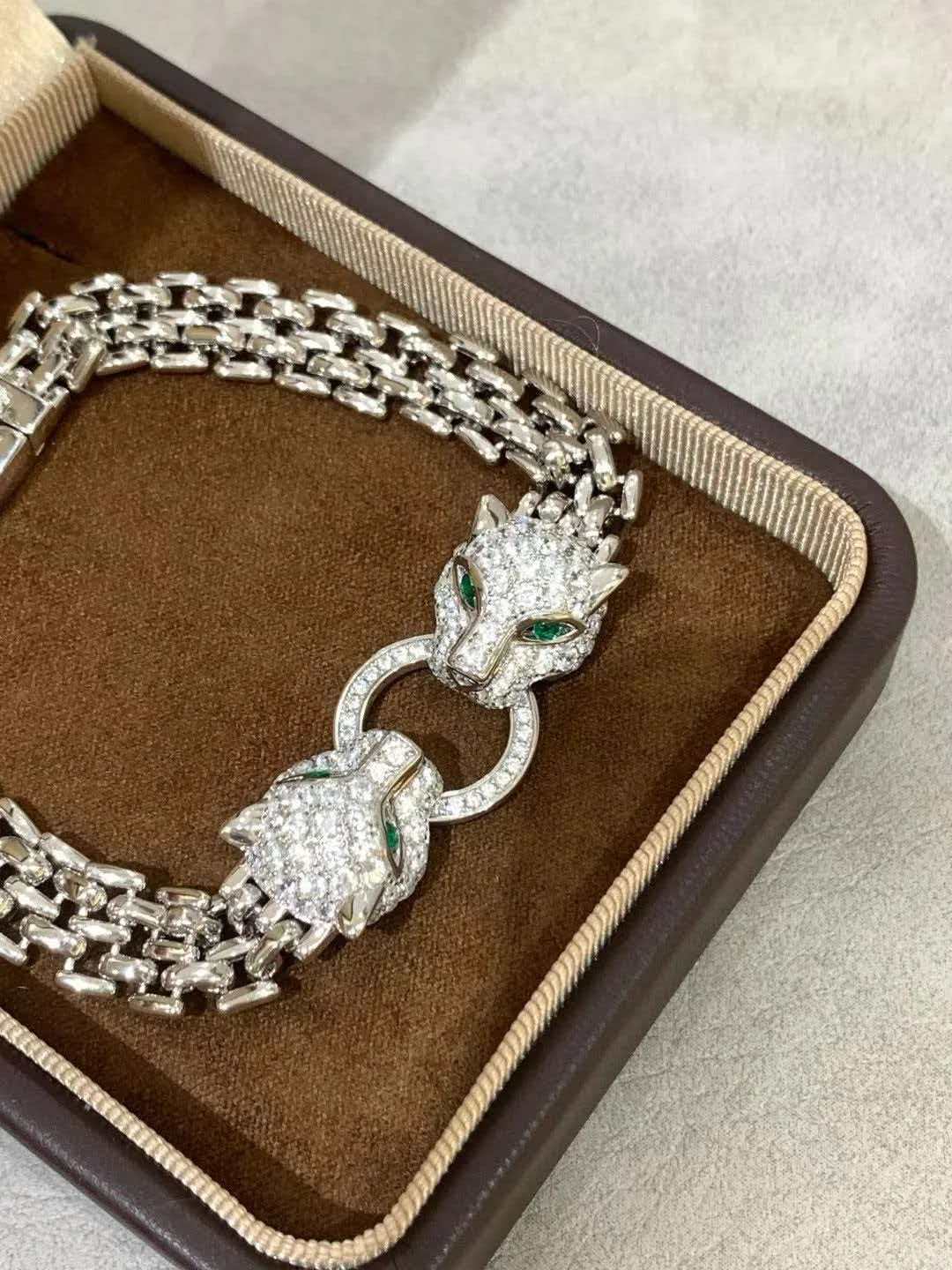 [Shinejoy] DOUBLE PANTHER BRACELET