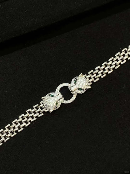 [Shinejoy] DOUBLE PANTHER BRACELET