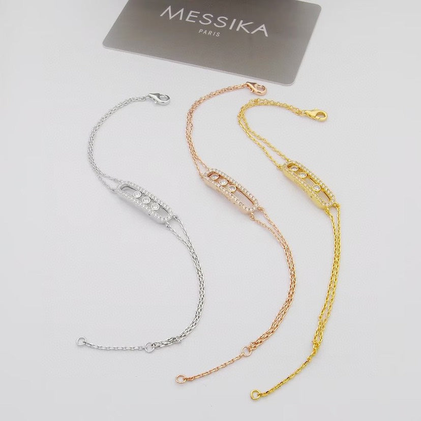 [Shinejoy] Move Classique pavé bracelet