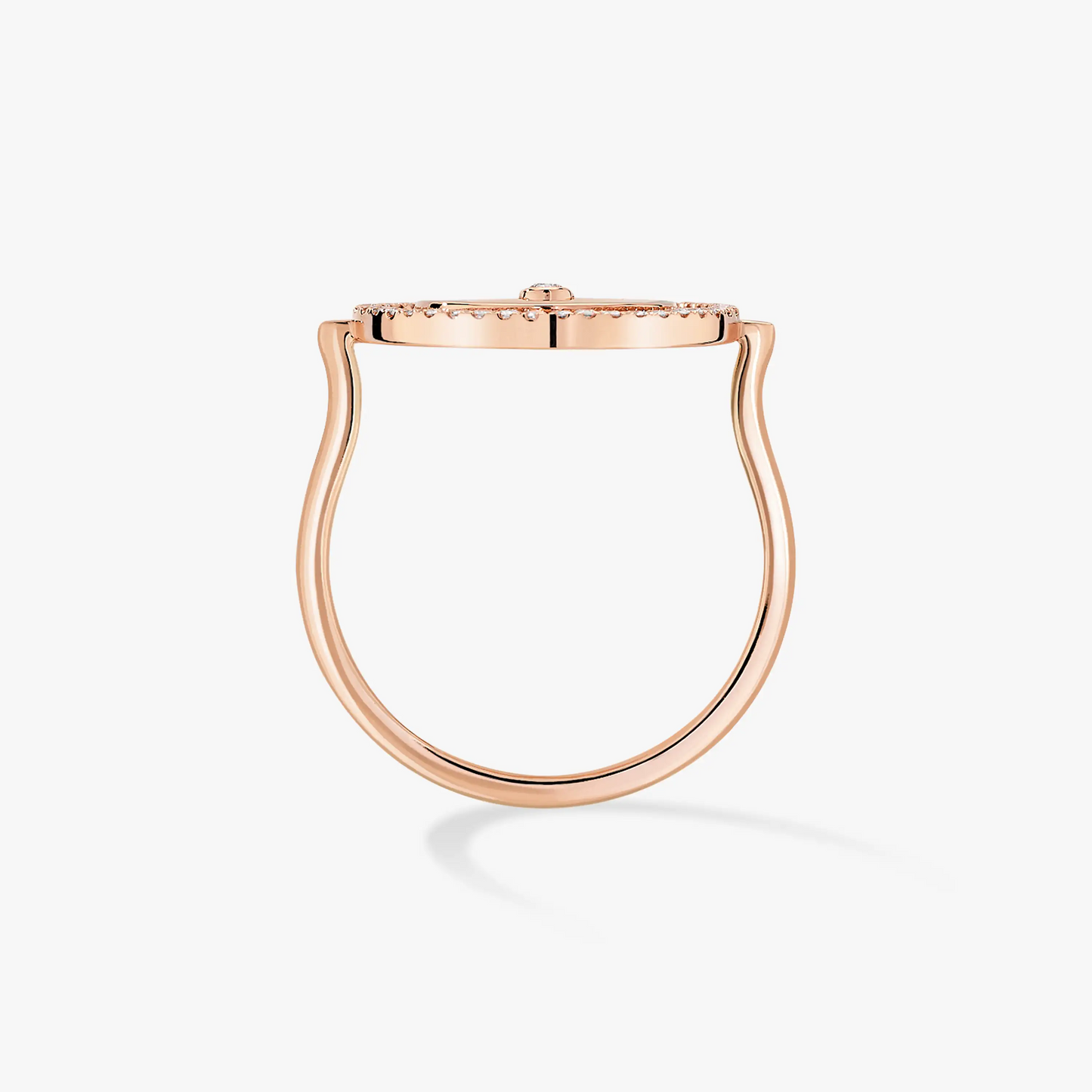 [Shinejoy]Demo MOVE PINK GOLD DIAMOND RING