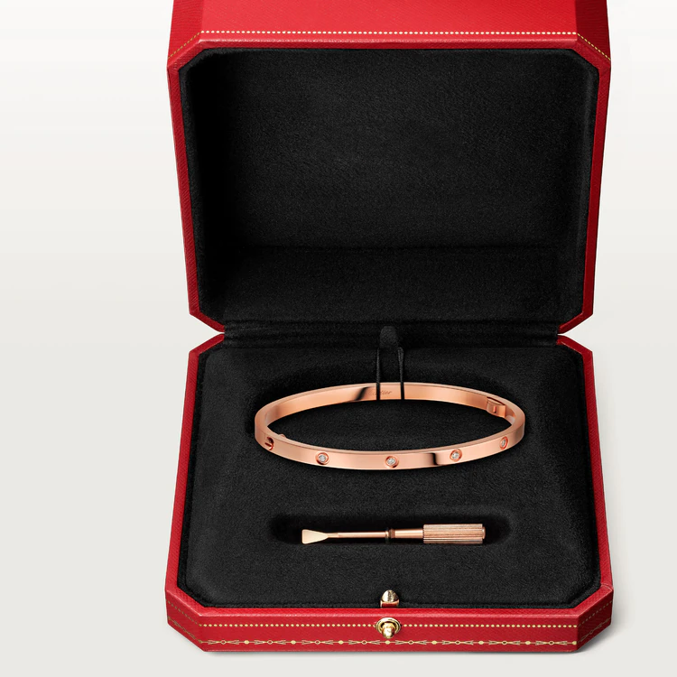 [Shinejoy]LOVE BRACELET 3.65MM 10 DIAMONDS