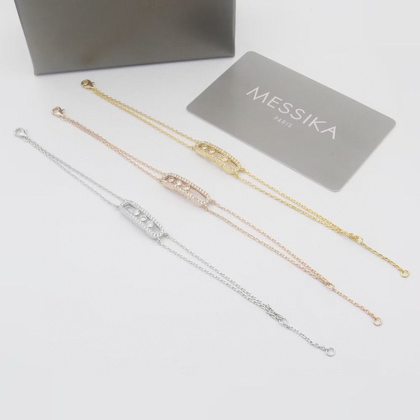 [Shinejoy] Move Classique pavé bracelet