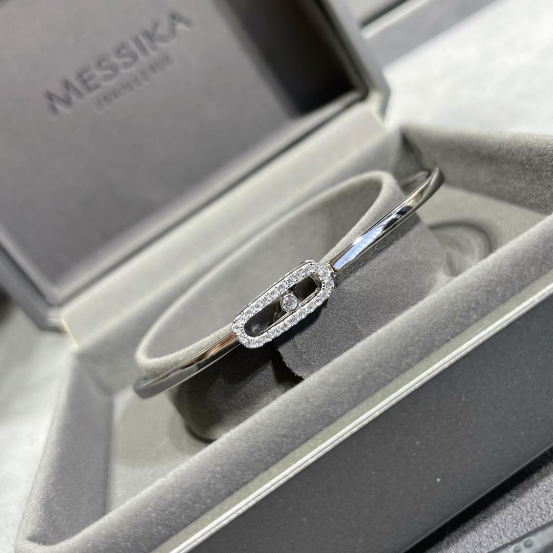 [Shinejoy]Move Uno pavé flex bangle medium