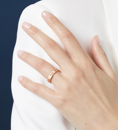 [Shinejoy]ALLIANCE LIENS VIDENCE DIAMOND 4MM RING