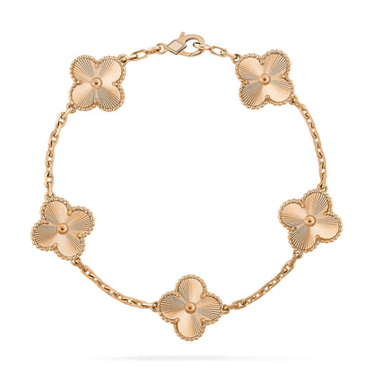 [Shinejoy] CLOVER 5 MOTIF LASER BRACELET COLLECTION