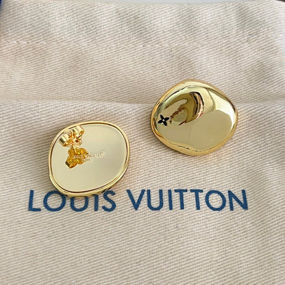 [Shinejoy]Gold Paris Stud Earrings