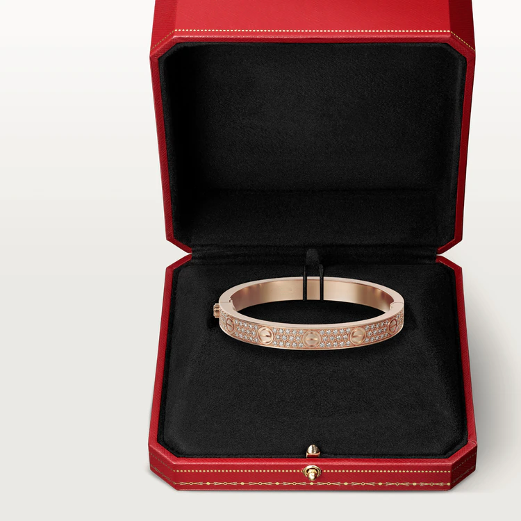[Shinejoy]LOVE BRACELET 6.1MM DIAMOND-PAVED
