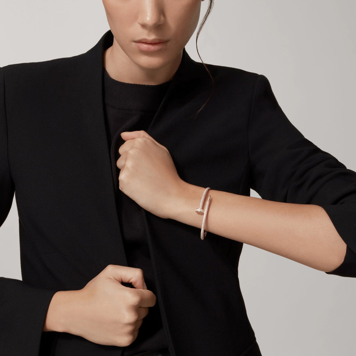 [Shinejoy]JUSTE BRACELET 3.5MM ALL DIAMONDS