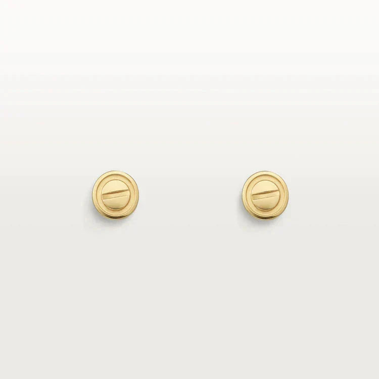 [Shinejoy]LOVE EARRINGS GOLD 10MM