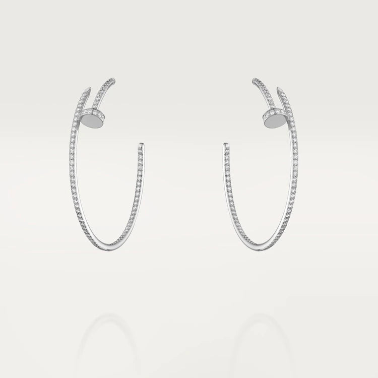 [Shinejoy]JUSTE EARRINGS FULL DIAMONDS 1.8MM