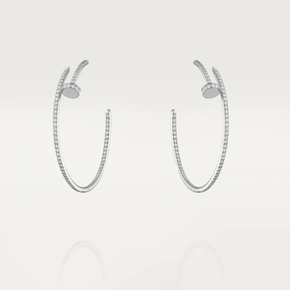 [Shinejoy]JUSTE EARRINGS FULL DIAMONDS 1.8MM