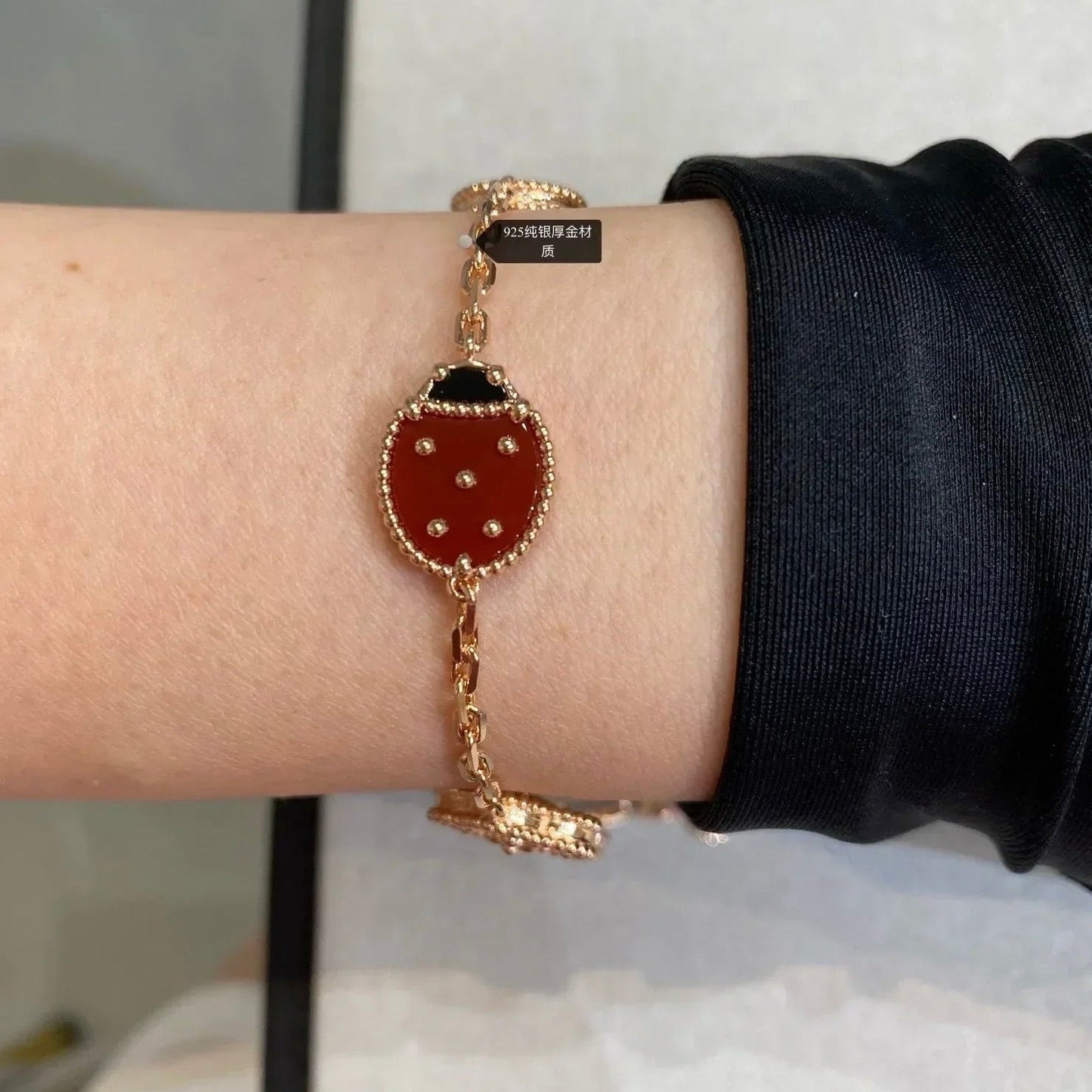 [Shinejoy]LUCKY SPRING 5 MOTIF BRACELET