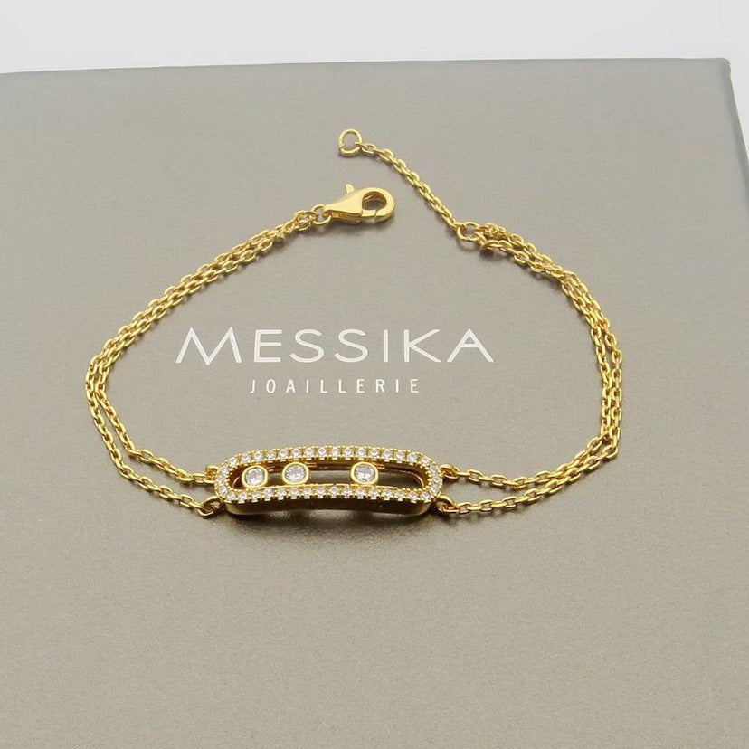 [Shinejoy] Move Classique pavé bracelet