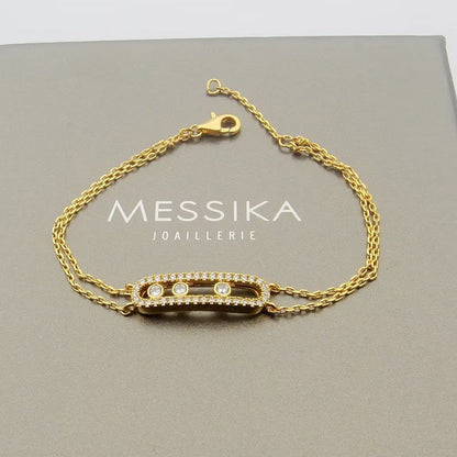 [Shinejoy] Move Classique pavé bracelet