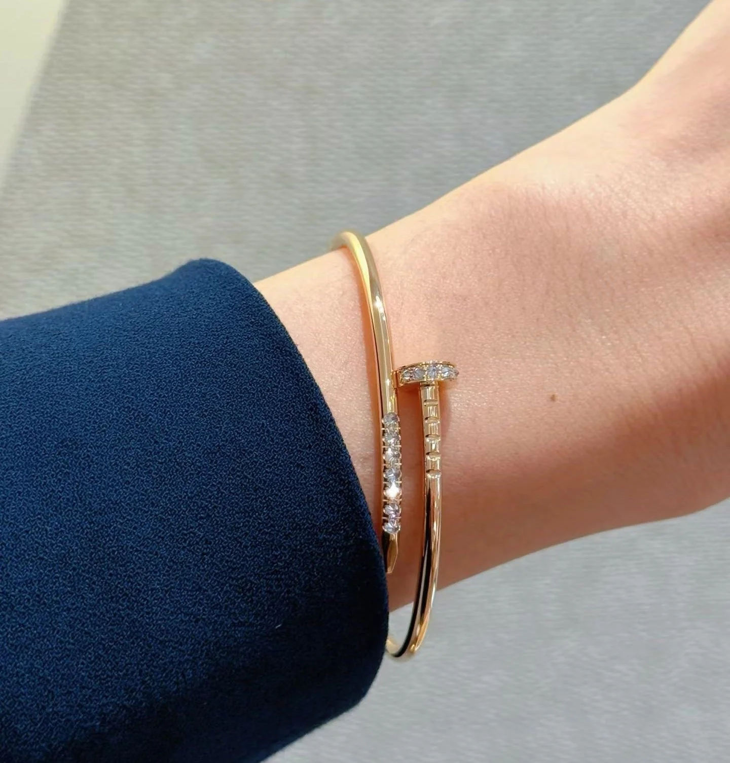 [Shinejoy]JUSTE BRACELET 2.5MM DIAMONDS NEW