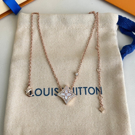 [Shinejoy]ROSE GOLD DIAMOND NECKLACE