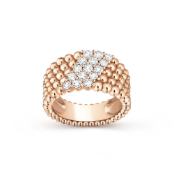 [Shinejoy]Five-row diamond ring
