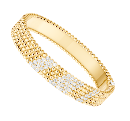 [Shinejoy]Five-row diamond bracelet