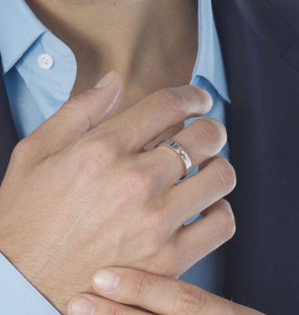 [Shinejoy]ALLIANCE LIENS VIDENCE 4MM RING