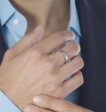 [Shinejoy]ALLIANCE LIENS VIDENCE 4MM RING