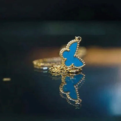 [Shinejoy]BUTTERFLY TURQUOISE BUTTERFLY BRACELET