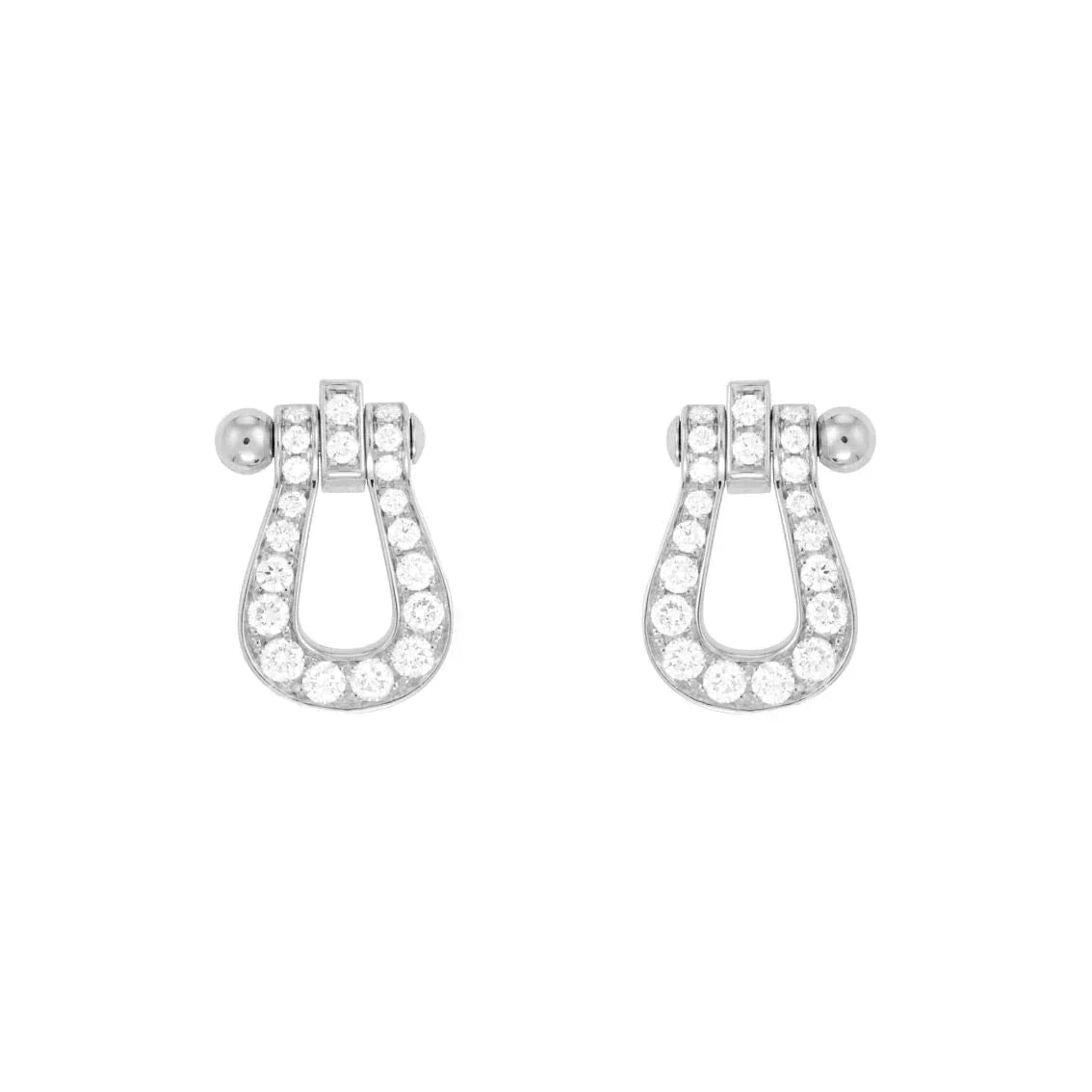 [Shinejoy]FORCE 10 FULL DIAMOND STUD EARRINGS MINI MODEL