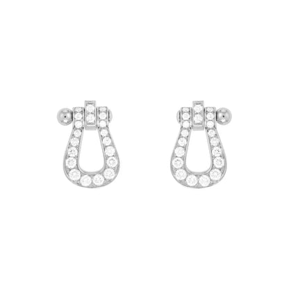 [Shinejoy]FORCE 10 FULL DIAMOND STUD EARRINGS MINI MODEL