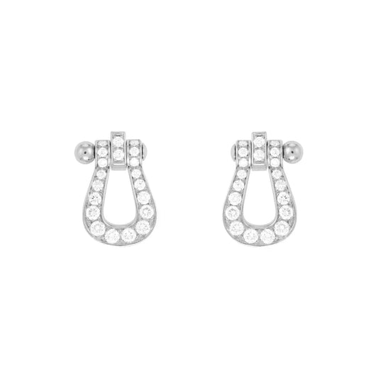 [Shinejoy]FORCE 10 FULL DIAMOND STUD EARRINGS MINI MODEL