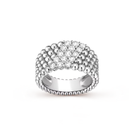[Shinejoy]Five-row diamond ring