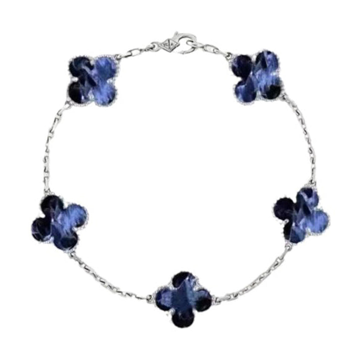 [Shinejoy]CLOVER 5 MOTIF PIETERSITE BRACELET COLLECTION