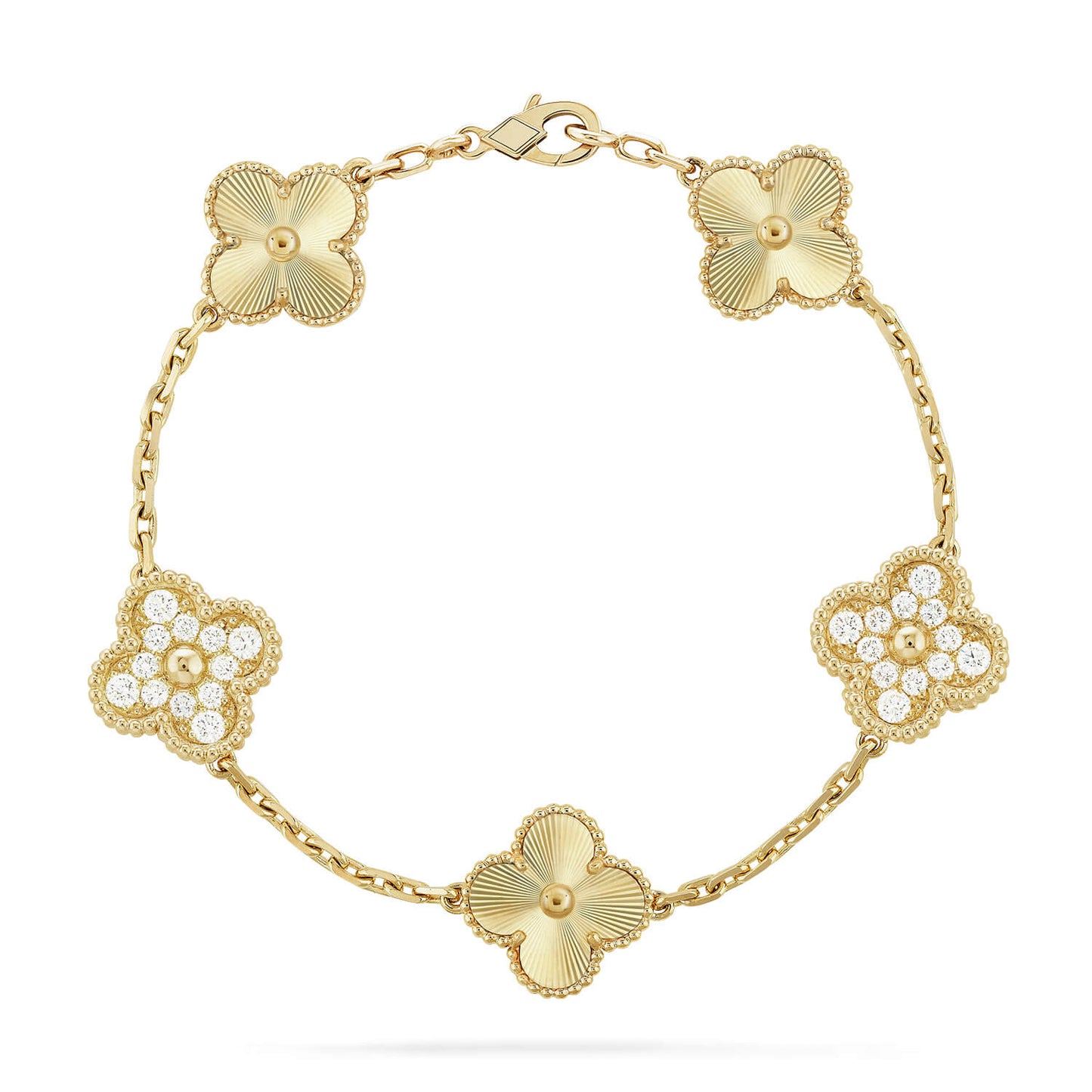 [Shinejoy] CLOVER 5 MOTIF LASER BRACELET COLLECTION