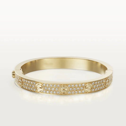[Shinejoy]LOVE BRACELET 6.1MM DIAMOND-PAVED