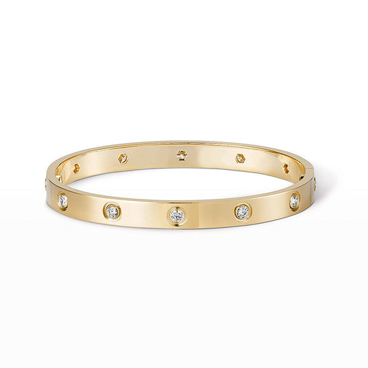 [Shinejoy]LOVE BRACELET 6.1MM 10 DIAMONDS