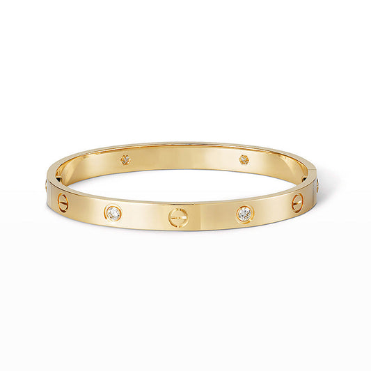[Shinejoy]LOVE BRACELET 6.1MM 4 DIAMONDS