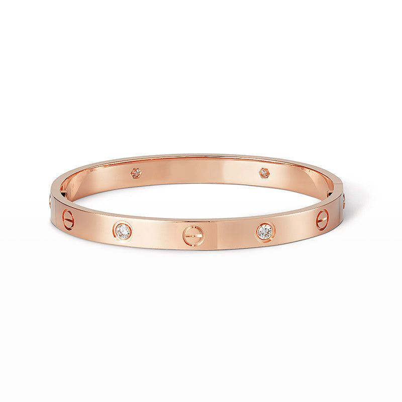 [Shinejoy]LOVE BRACELET 6.1MM 4 DIAMONDS