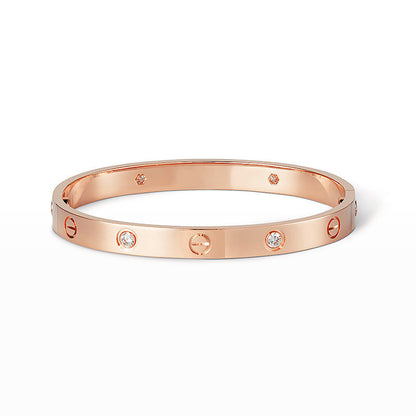 [Shinejoy]LOVE BRACELET 6.1MM 4 DIAMONDS