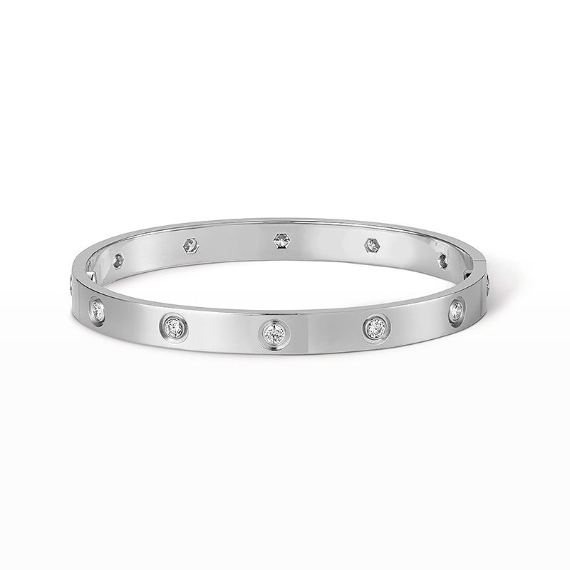 [Shinejoy]LOVE BRACELET 6.1MM 10 DIAMONDS