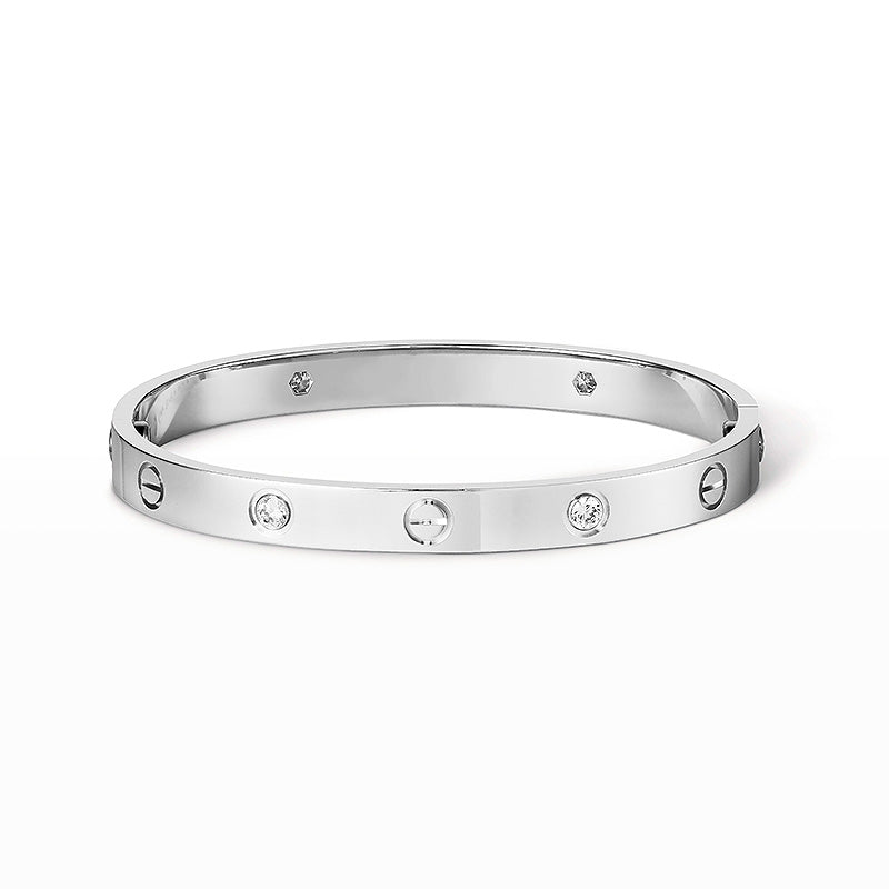 [Shinejoy]LOVE BRACELET 6.1MM 4 DIAMONDS