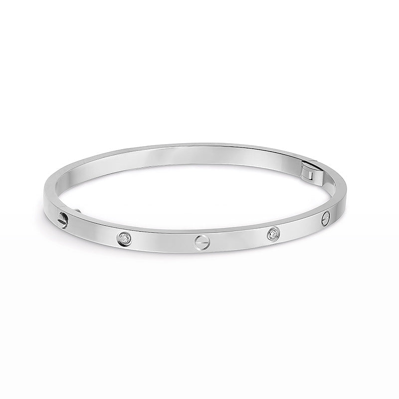 [Shinejoy]LOVE BRACELET 3.65MM 6 DIAMONDS