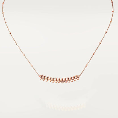 [Shinejoy]CLASH PINK GOLD NECKLACE