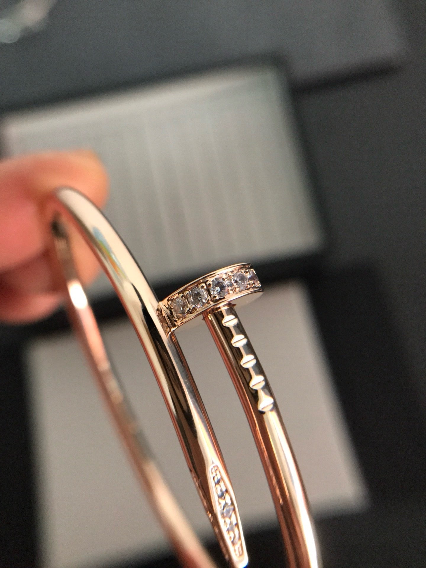 [Shinejoy]JUSTE BRACELET 3.5MM DIAMONDS