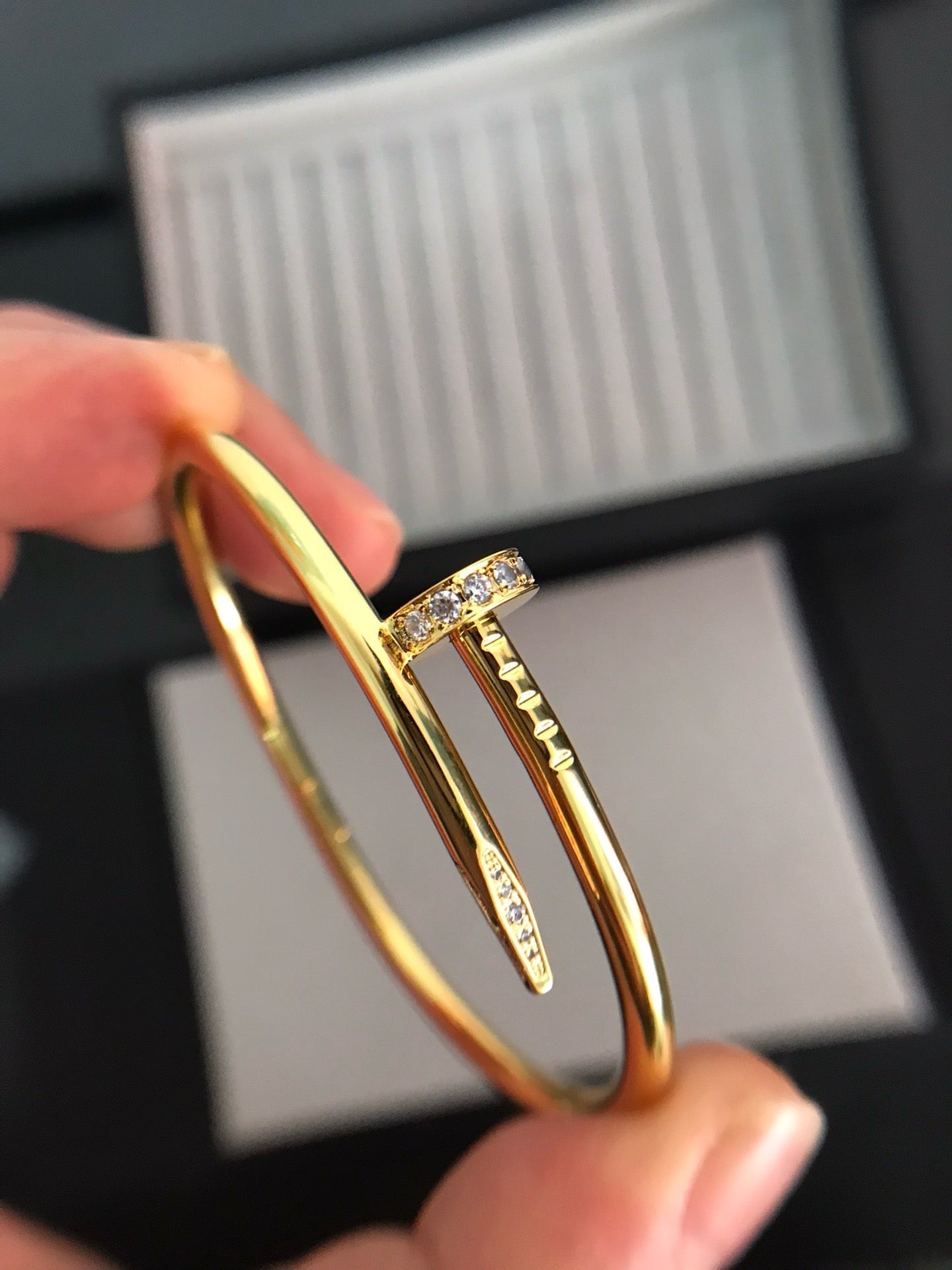 [Shinejoy]JUSTE BRACELET 3.5MM DIAMONDS